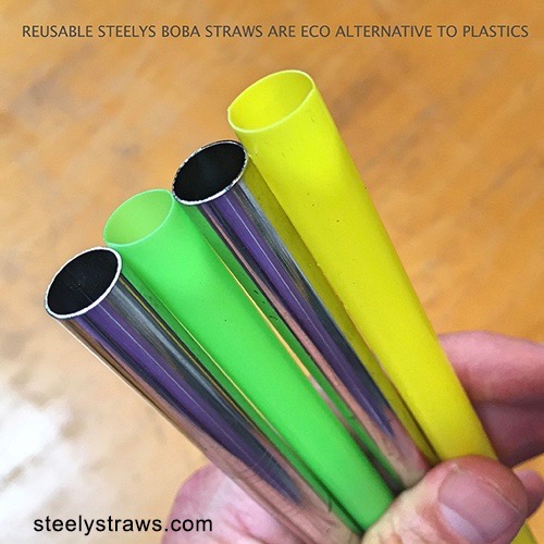 Alternatives to Plastic Straws - Steelys® Straws